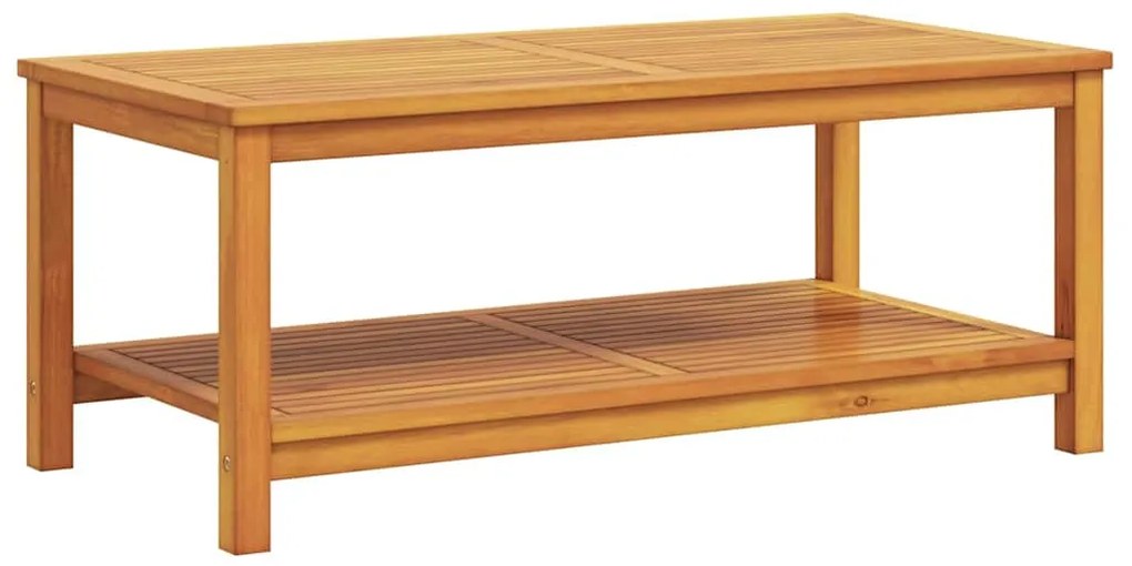 vidaXL Τραπεζάκι Πλευράς Καφέ 110 x 55 x 45 cm Στερεό Ξύλο Ακακίας