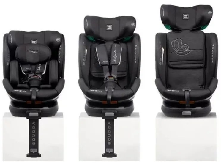 BABY AUTO Κάθισμα αυτοκινήτου SCUDDA I-Size 40-150 Black Line