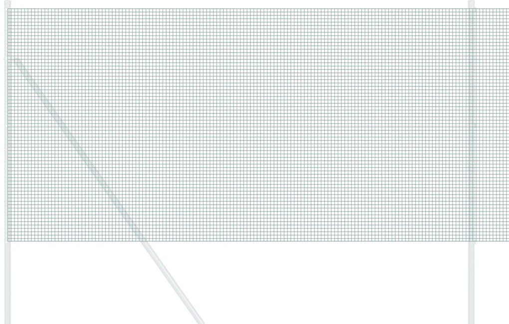 vidaXL Φράχτης Πράσινος 1.4 x 10 m από Ατσάλι