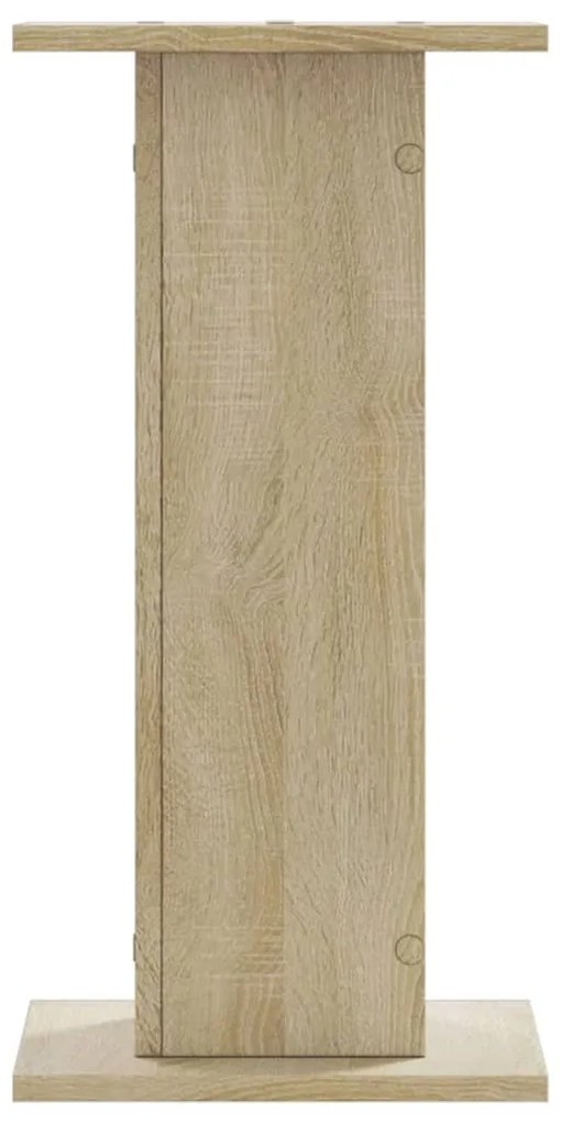vidaXL Βάσεις Ηχείων 2 Τεμ. Sonoma Δρυς 30x30x60εκ. Επεξεργασμένο Ξύλο