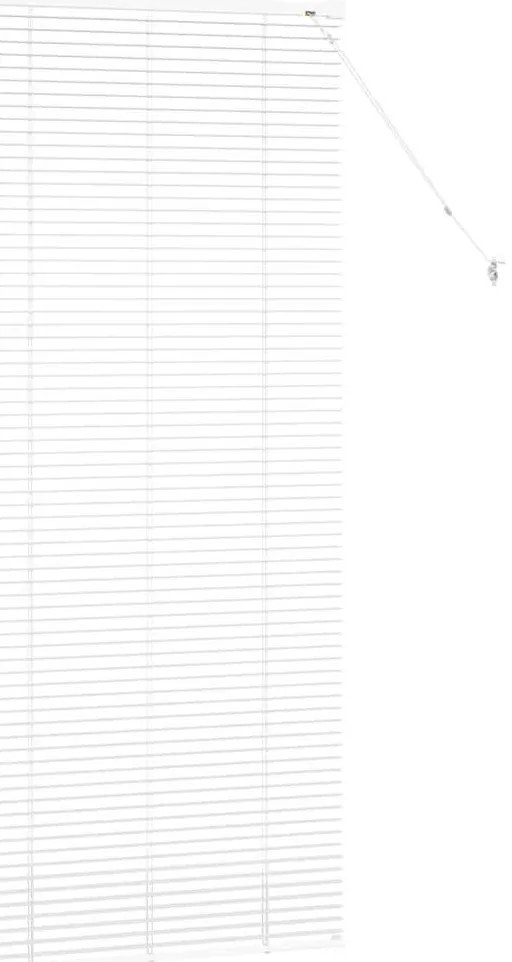 vidaXL Ρολό Παραθύρου με κουρτίνες Λευκό Αλουμίνιο