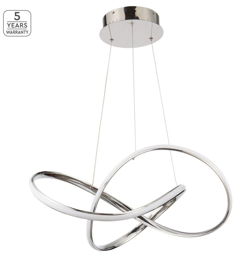 SE LED 60 MALBERA PENDANT CHROME Β5