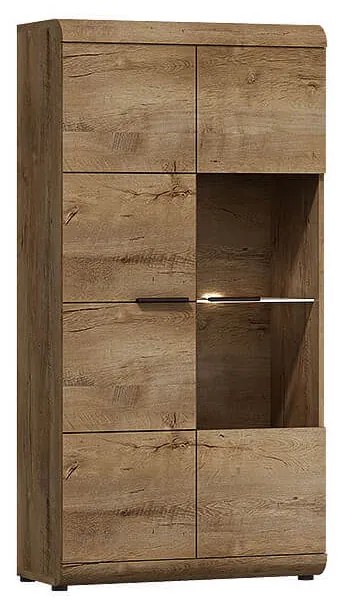 MATIS Επιδαπέδια βιτρίνα Lena 80x158εκ MatisLM153300660