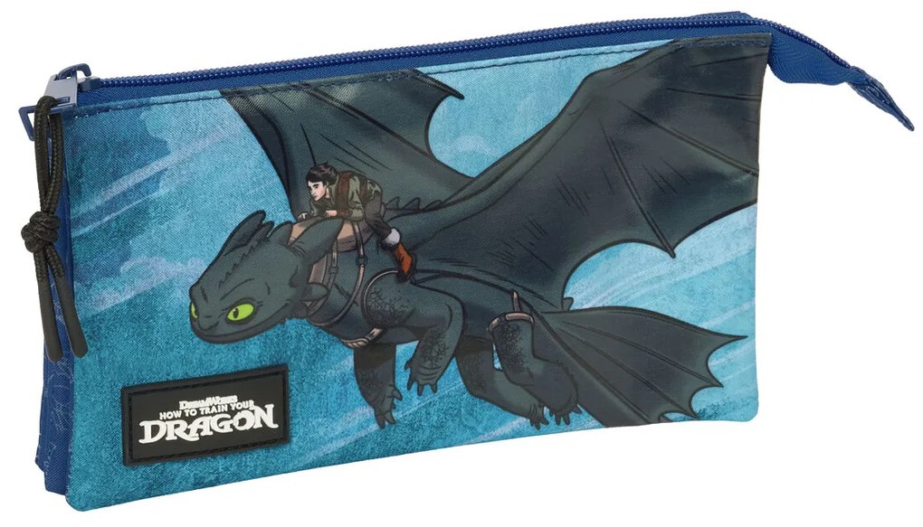 Κασετίνα Safta Σκούρο μπλε 22 x 12 x 3 cm