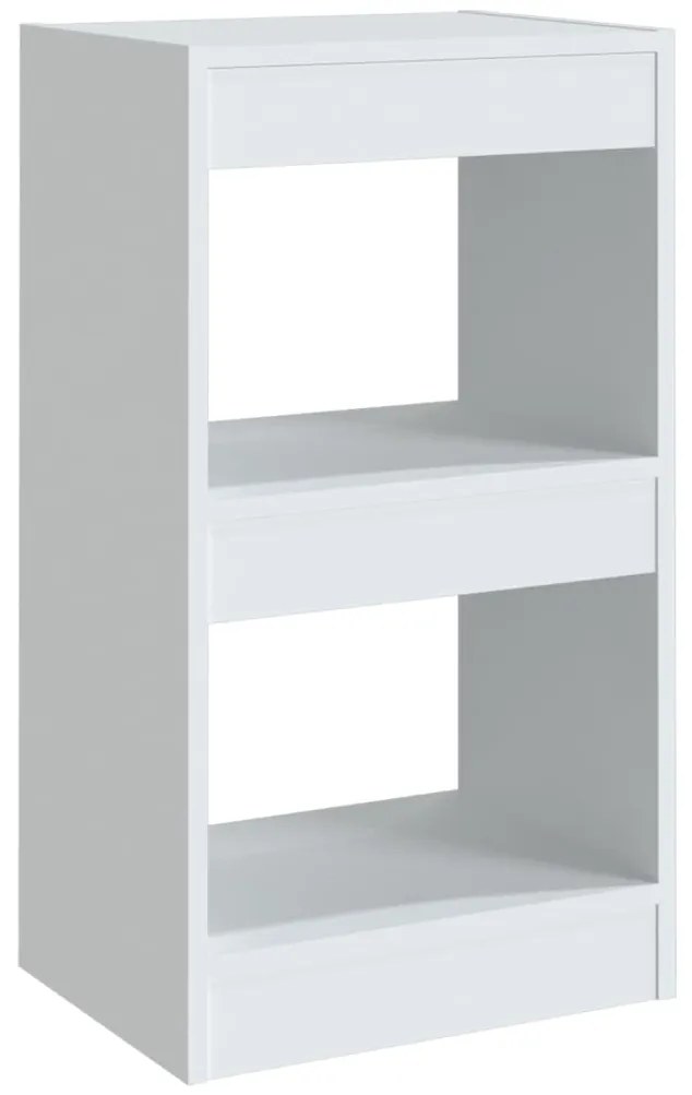 vidaXL Βιβλιοθήκη/Διαχωριστικό Χώρου Λευκό 40x30x72 εκ. Επεξ. Ξύλο