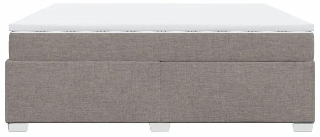 ΚΡΕΒΑΤΙ BOXSPRING ΜΕ ΣΤΡΩΜΑ TAUPE 200X200 ΕΚ. ΥΦΑΣΜΑΤΙΝΟ 3285162