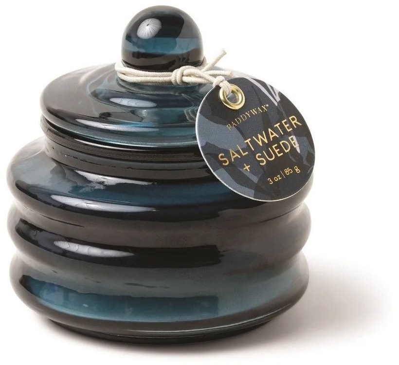 Κερί Σόγιας Αρωματικό Beam Με Καπάκι Saltwater And Suede 85gr Paddywax Soy Wax