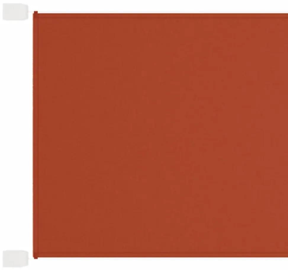 Τέντα Κάθετη Τερακότα 200 x 420 εκ. από Ύφασμα Oxford - Κόκκινο