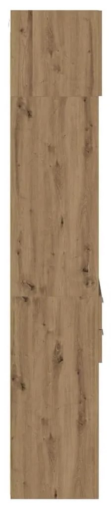 vidaXL Highboard Artisan Oak 50 x 42,5 x 225 εκ Επεξεργασμένο ξύλο