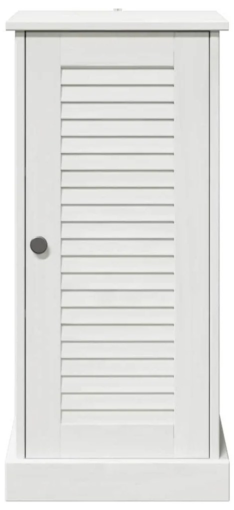 vidaXL Ντουλάπι Μπάνιου VIGO Λευκό και Αντίκα Λευκό 37,5 x 34 x 80 cm
