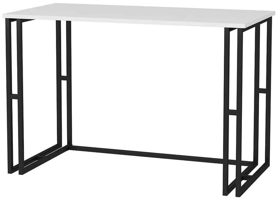 Γραφείο Kane 322RTC1445 120x60x74,8cm Black-White