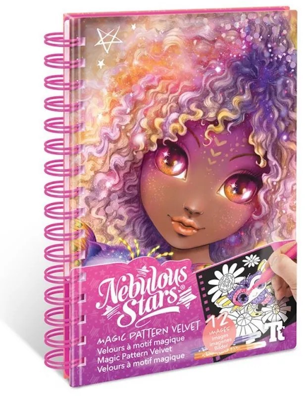 Nebulous Stars Small Creative Book-Magic Pattern Velvet