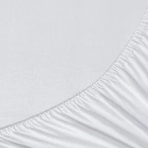 Σεντόνι με λάστιχο Jersey 160x200+40 Pure White 5510130