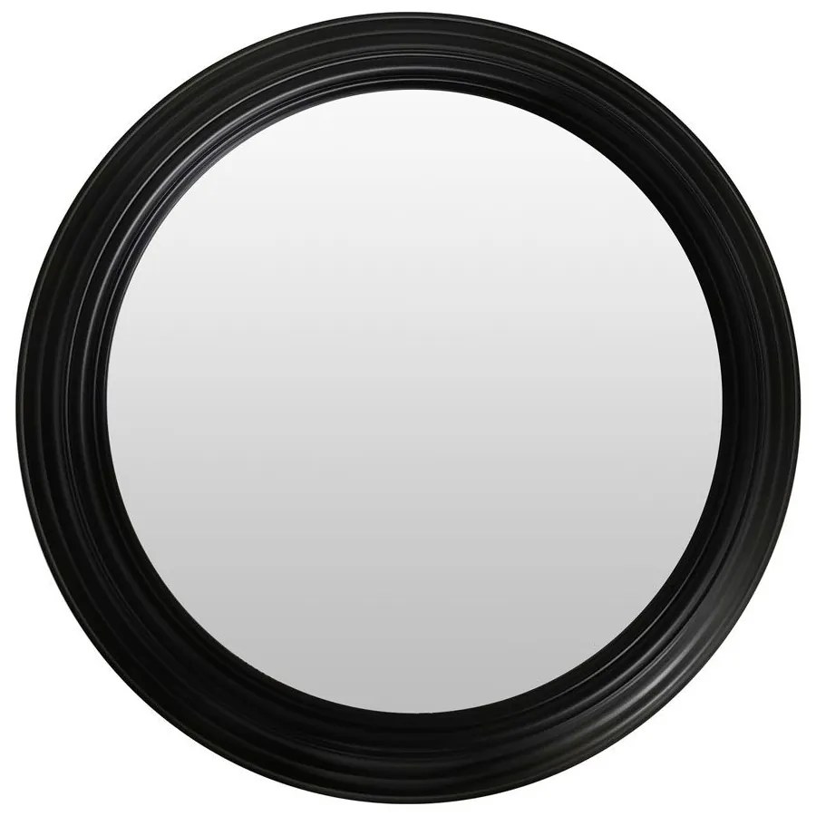 Καθρέπτης Τοίχου 839995 Φ75,7x5,8cm Black Ankor Plastic, Glass