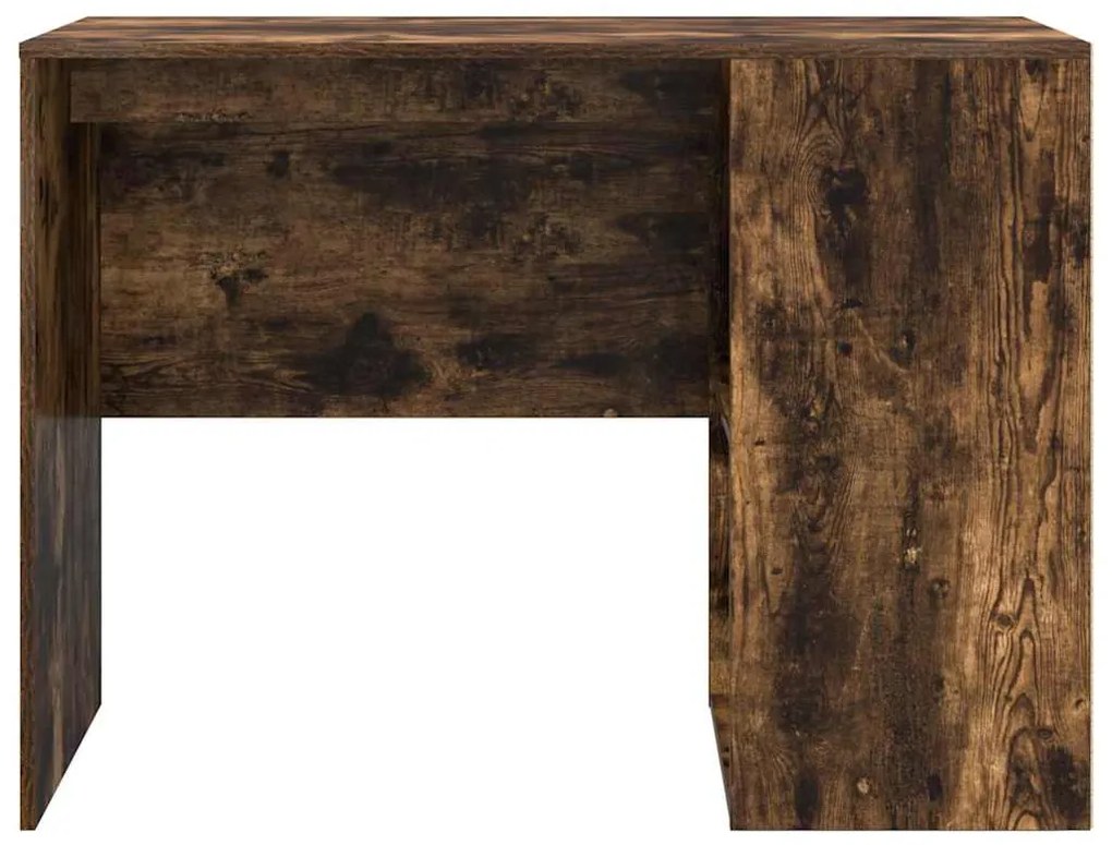 vidaXL Γραφείο Καπνιστό Δρύς 102 x 50 x 75 εκ Επεξεργασμένο ξύλο