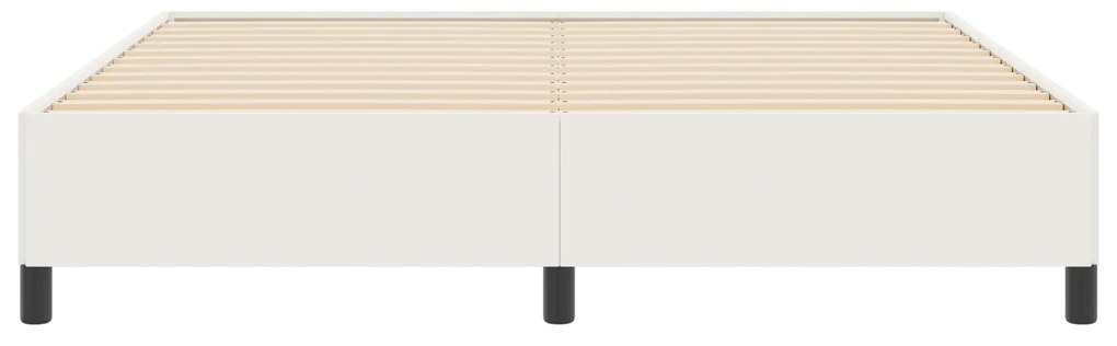 vidaXL Κρεβάτι Κρεμ 180x200 εκ Ίνας Καμβά