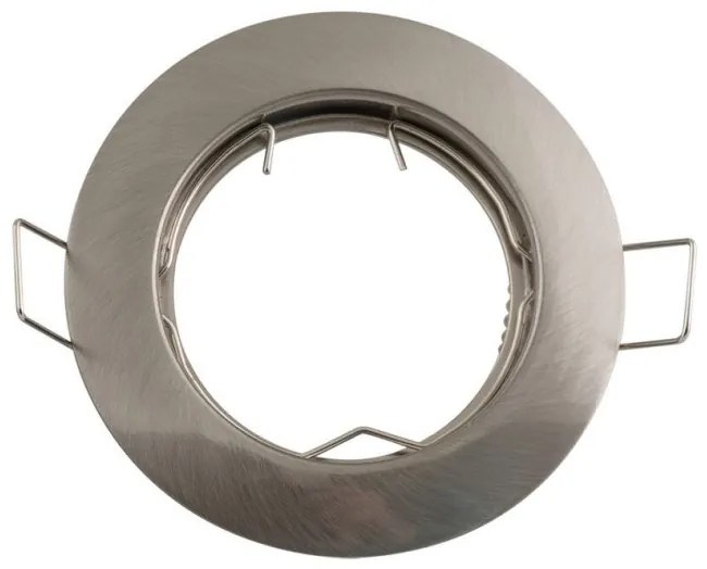Σποτ Φωτιστικό Οροφής Χωνευτό 6cm GU10 50W IP20 Arlight-304161-Νίκελ Ματ 0304161