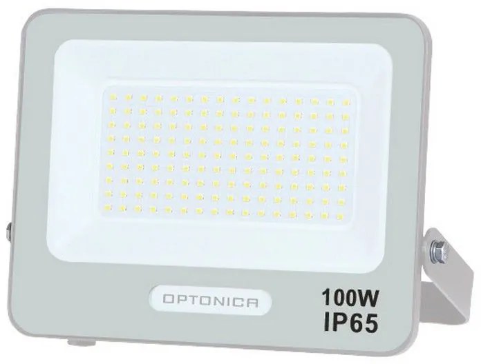 Προβολέας Led MTN-158151 SMD 100W 3000K 9000lm 24,2x21,2x3,35cm White Metanor