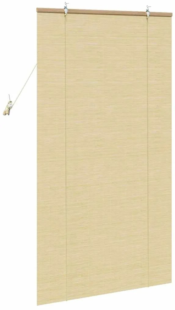vidaXL Ρολά και Σκίες Παραθύρων Φυσικό 80 x 160 cm Μπαμπού