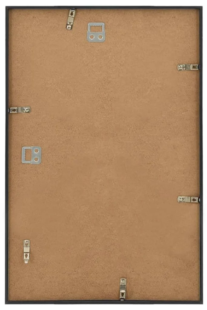 vidaXL Κορνίζες Κολάζ Τοίχου 5 τεμ. Μαύρο 50 x 70 εκ. MDF