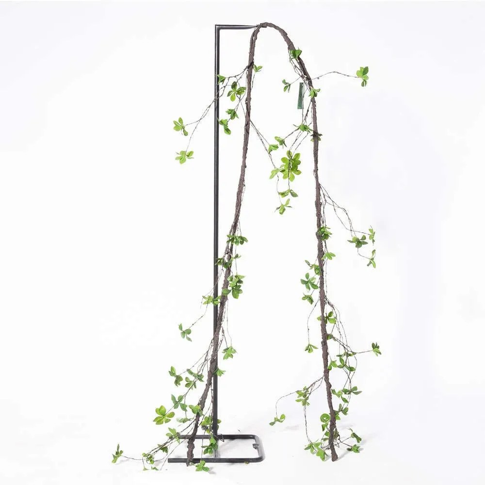 Τεχνητή Γιρλάντα Τριφύλλι 0161-7 300cm Green-Brown Supergreens Polyurethane