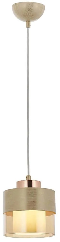Φωτιστικό Οροφής 683AVN1422 Φ15x70cm 1xE27 40W Gold Opviq