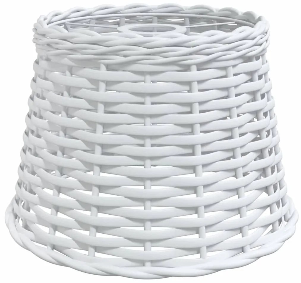 Καπέλο Φωτιστικού Οροφής Λευκό Ø25x17 εκ. από Wicker - Λευκό