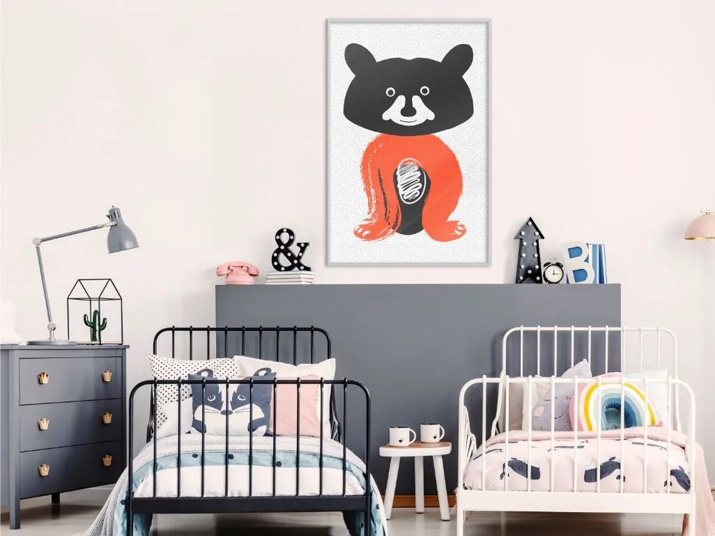 Αφίσα - Little Bear - 20x30 - Χρυσό - Με πασπαρτού