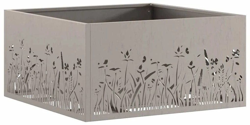 vidaXL Φωτιά Καφέ 60 x 60 x 30 cm Ατσάλι σκληρυθέν στον αέρα