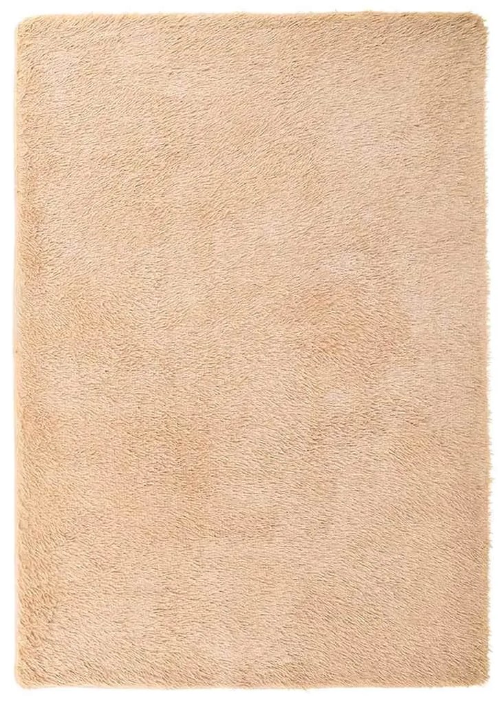 Χαλί Shaggy με Ψηλό Πέλος NAVARRA Μπεζ 240x340 εκ. πολυεστέρας - Μπεζ