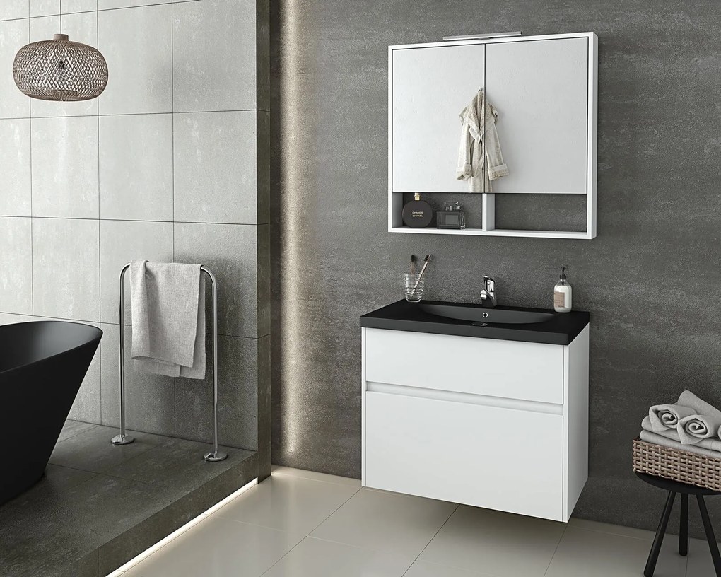 Νιπτήρας Drop Instinct 80-Μαύρο