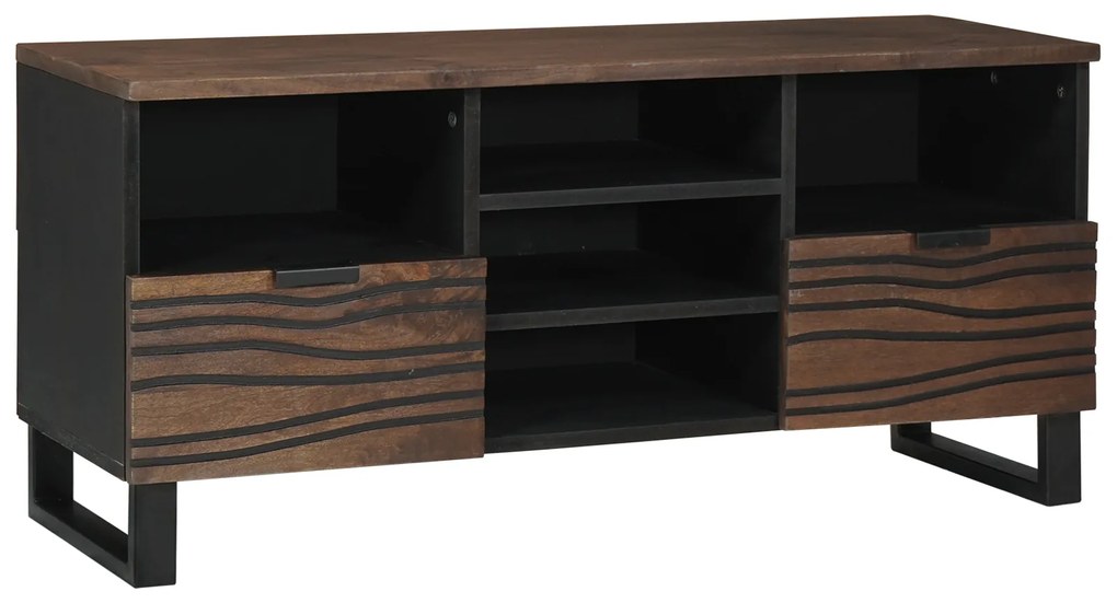 vidaXL Ντουλάπι Τηλεόρασης 100x33.5x46 εκ από Στερεό και Επεξεργασμένο Ξύλο
