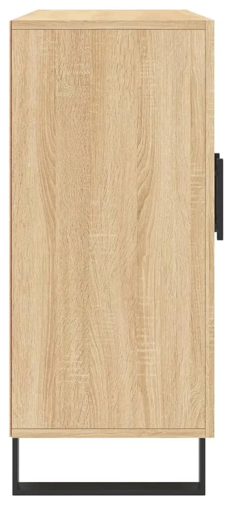 vidaXL Ντουλάπι Sonoma δρυς 90x34x80 εκ. Επεξεργασμένο Ξύλο