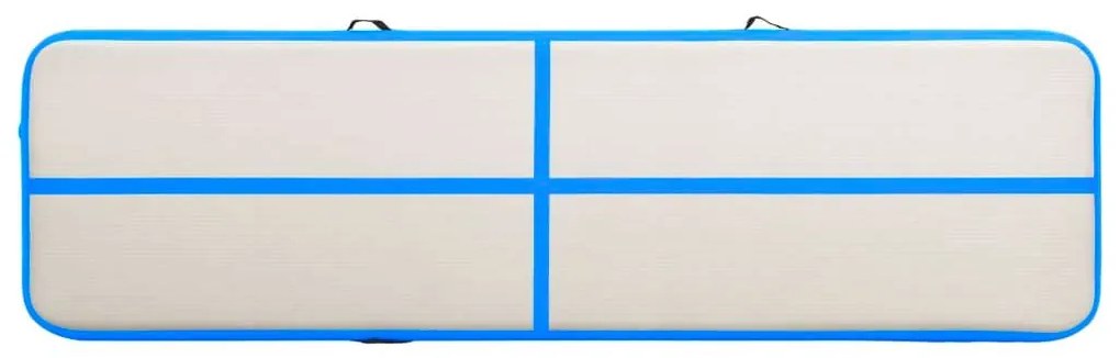Στρώμα Ενόργανης Φουσκωτό Μπλε 800 x 100 x 20 εκ. PVC με Τρόμπα - Μπλε