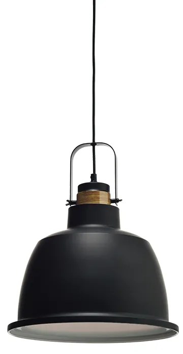 Φωτιστικό Κρεμαστο Aca KS212635P ERNEST Μαύρο Ματ (Black Mat)