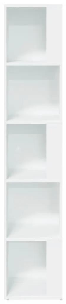 vidaXL Ντουλάπι Γωνία Λευκό 33 x 33 x 164,5 εκ. από Μοριοσανίδα