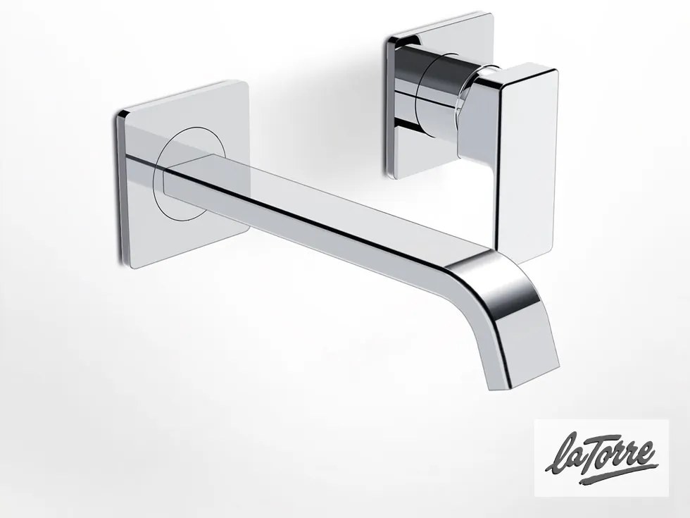 Μπαταρία Νιπτήρα Τοίχου Profili-Plus La Torre Chrome 46200-100