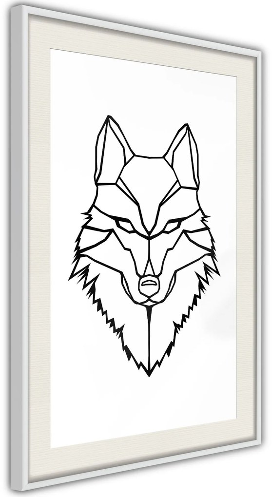 Αφίσα - Wolf Look - 20x30 - Χρυσό - Χωρίς πασπαρτού