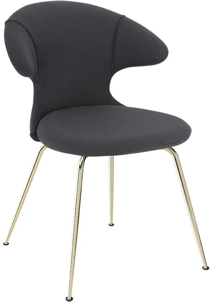 Καρέκλα Τραπεζαρίας Time Flies Horizons S 590-04C5901-1 57x59x83cm Dark Grey-Brass Umage Steel,Polyester