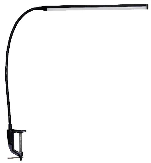 Πορτατίφ Αφής Με Σφιγκτήρα &amp; Dimmer LED Aca Delgado 16055LEDBKC Black