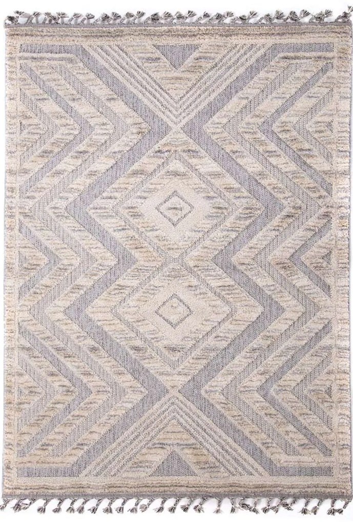 Xαλί La Casa 723A White-Light Grey Royal Carpet 200X290cm