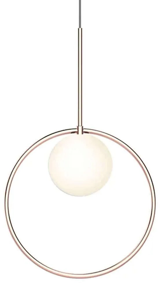 Φωτιστικό Οροφής Bola Halo 12/5 10632 Φ30,5cm Dim Led 390lm 6W Rose Gold Pablo Designs