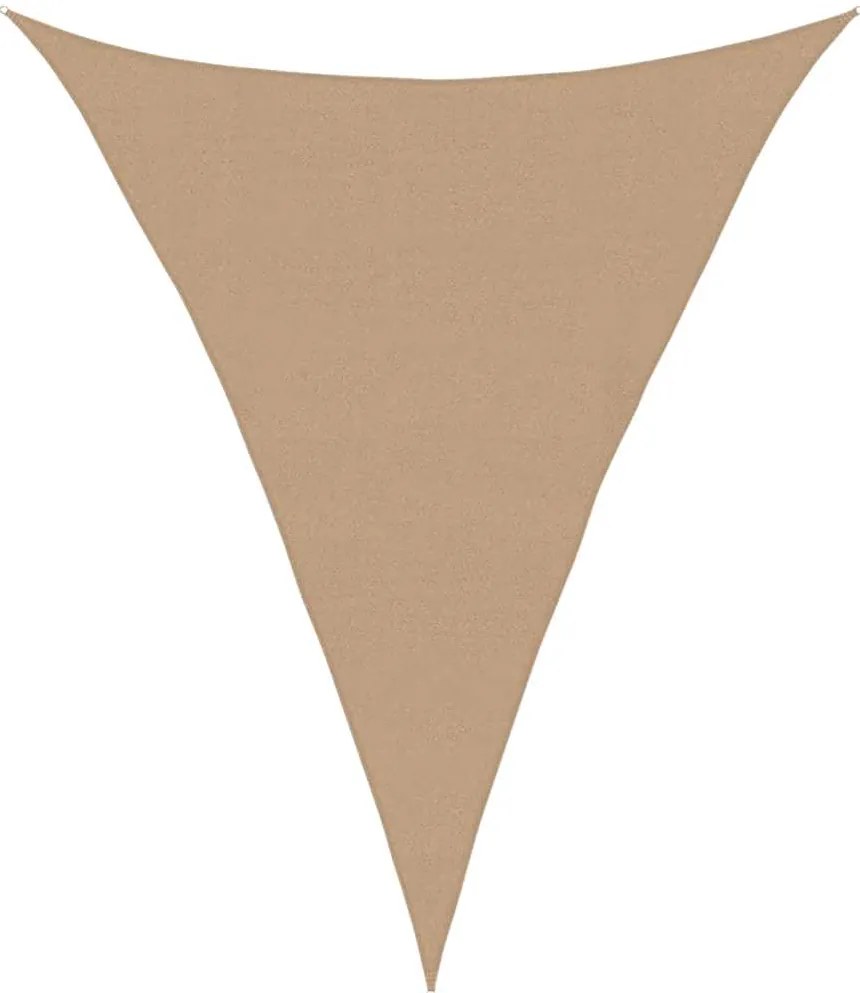 vidaXL Πανί Σκίασης Taupe 5 x 7 x 7 μ. από HDPE 160 γρ./μ²