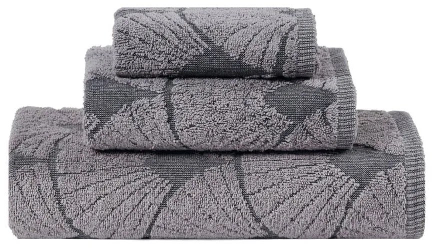 Πετσέτα Rufus 30 Grey Kentia Χεριών 30x50cm 100% Cotton