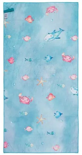 Beauty Home Πετσέτα θαλάσσης διπλής όψης παιδική Microfiber Αrt 2269 Βεραμάν
