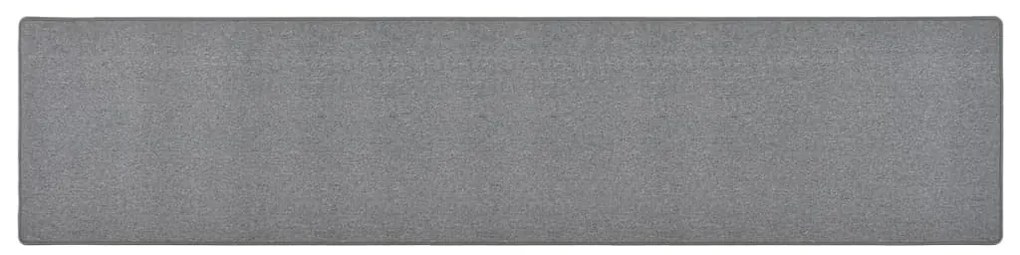 vidaXL Χαλί Διάδρομος Σκούρο Γκρι 50 x 250 εκ.