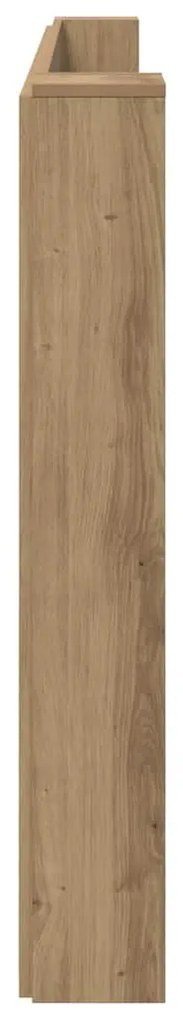 vidaXL Κεφαλάρι Artisan Oak 200 x 15 x 103,5 εκ. Επεξεργασμένο ξύλο