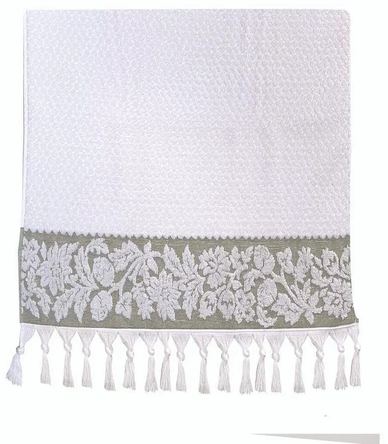 Πετσέτα Isolde Green Nef-Nef Σώματος 70x140cm 100% Cotton