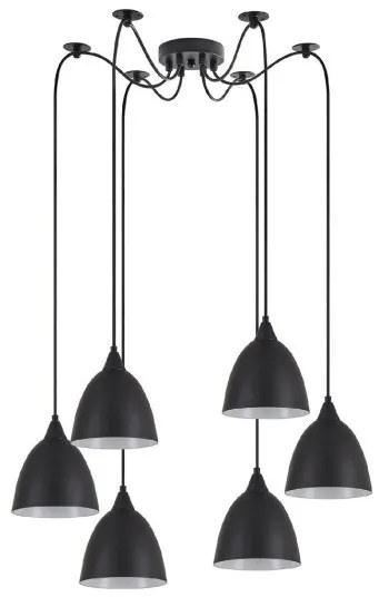 Κρεμαστό Φωτιστικό Οροφής Μαύρο ADEPT PENDANT 77-9049 Homelighting-77-9049-Μαύρο 77-9049