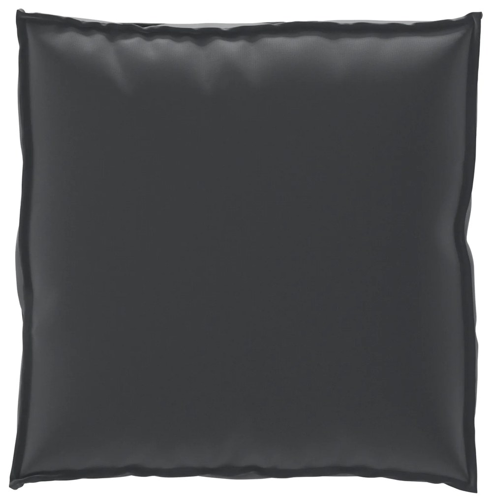 vidaXL Μαξιλάρι παλέτας για κάθισμα Μαύρο 70 x 70 x 12 cm